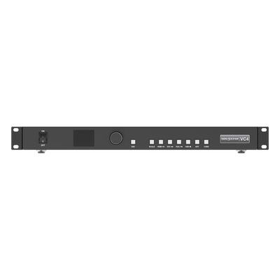 Controlador de Video LED / 4 Puertos Gigabit Ethernet / Resolución Máxima 2.6 MP / Entradas HDMI 1.3, DVI, VGA, CVBS / 6 Escenas Preconfiguradas