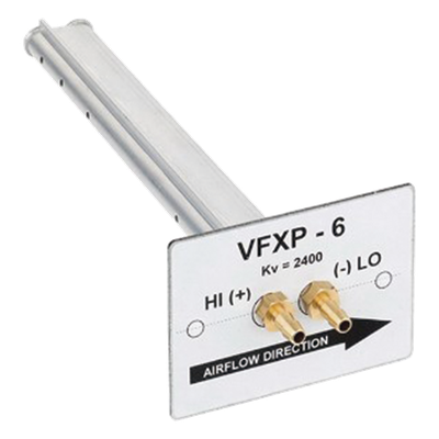 Sonda de Velocidad de Aire / 8 in (20.32 cm) / Presión Diferencial / Precisión ±2% / Velocidades desde 200 fpm / Conexión 1/4 in