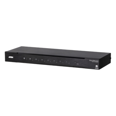 Switch HDMI / 8 Entradas x 1 Salida / True 4K 4096×2160 @ 60Hz 4:4:4 / 18 Gbps / HDR10+ / RS-232 e IR / HDCP 2.2