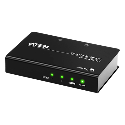 Distribuidor HDMI / 2 Puertos / 4K@60Hz 4:4:4 / HDMI 2.0 / HDCP 2.2 / HDR10+ / 5m (16.4 ft)