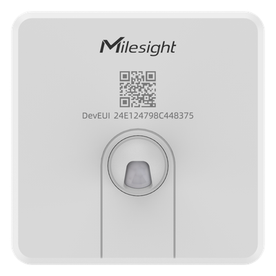 Sensor de Ocupación LoRaWAN / Detección PIR / 5 Cubiertas Ajustables / Batería 5 Años / Integración IoT