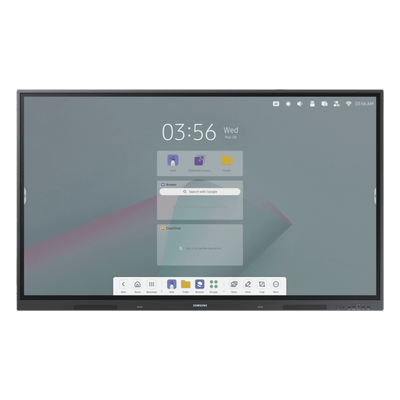 Pantalla Interactiva / 86″ / 4K UHD 3840×2160 / Táctil IR 40 Puntos / 400 nits / Android 13 / Wi-Fi y Bluetooth / VESA 800×600