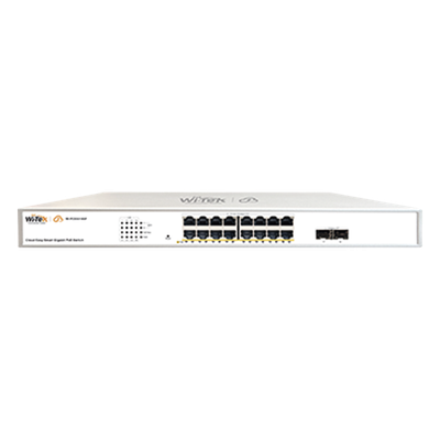 Switch Administrable PoE / 16 Puertos Gigabit PoE af/at / 2 SFP / 36 Gbps / Presupuesto PoE 240 W / Cloud Gratuito