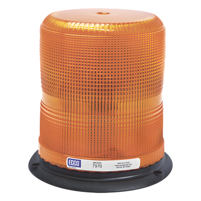 Baliza LED de Emergencia / SAE Clase I / Flash Pulse8 / 12-24 VDC / 120° Ángulo de Visión / IP Sellado