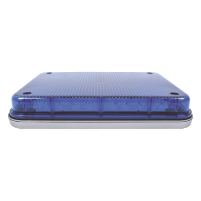 Luz de Advertencia LED / 9×7 Pulgadas / 104 LEDs / 12 VCC / 10 Patrones de Destello / Montaje Permanente / IP para Exteriores