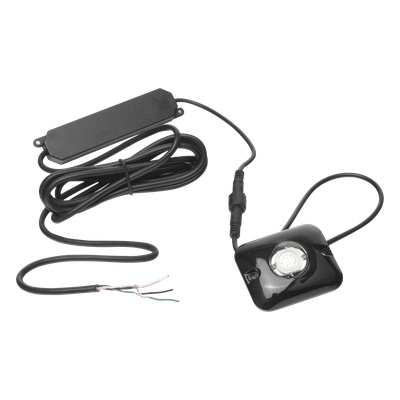 Estrobo LED Oculto / 10W / 12 Patrones de Destello / 10-24 VCC / IP Policarbonato / -40°C a 65°C