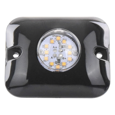 Luz Oculta LED / 12 LED Gen III / Rojo-Azul / 10-24 VCC / 1A / 3.2×1.8 cm / 12 Modos Flash / Wig Wag