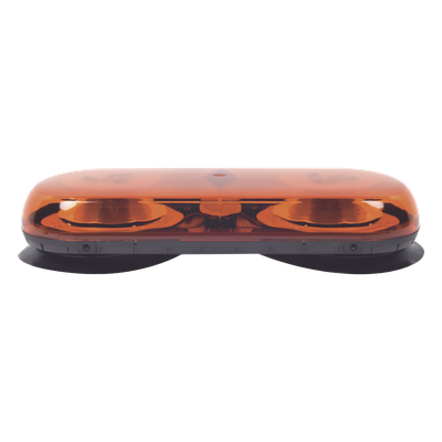 Mini Barra de Señalización LED / 18 LED Gen III / 25 Patrones de Destello / Montaje Magnético de Succión / 12 VCC / 40 cm (15.7 in) de Longitud