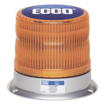 Baliza LED / SAE Clase I / 16 LEDs de 3 W / 11 Patrones de Flash / Rango -30°C a +50°C (-22°F a +122°F) / Base Aluminio Anti-corrosión