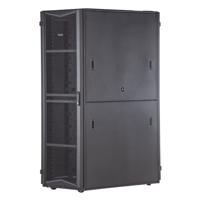 Gabinete para Centro de Datos / 42 UR / 600 mm (1.97 ft) Ancho / 1070 mm (3.51 ft) Profundidad / Acero / Negro