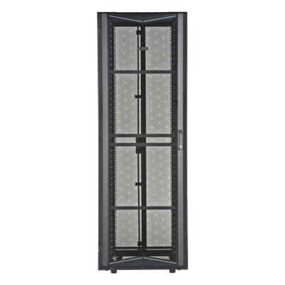 Gabinete para Centros de Datos / 45 UR / 800 mm (2.62 ft) Ancho / 1200 mm (3.94 ft) Profundidad / Acero / Negro