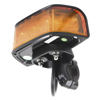Luz Frontal Ultra Brillante para Motocicleta / 9 LED 3W / 10-30 VCC / IP66 / 64-104 cm (2.1-3.4 ft) / Ámbar