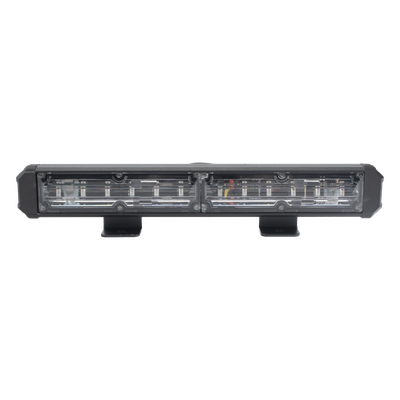 Barra de Luz de Advertencia / 2 Módulos de 6 LED Gen III / 10.8′ (274 mm) / Rojo / 10-30 VCC / 180°