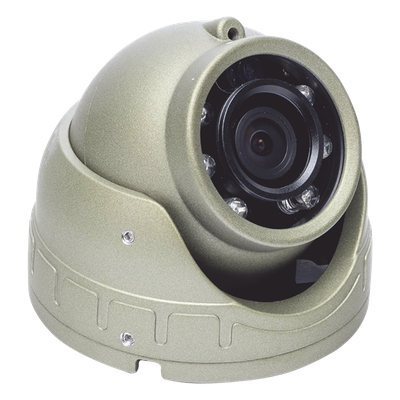Cámara Mini Domo AHD / 2 Megapixel / Lente 2.8 mm / IR 3 m (9.8 ft) / Micrófono Integrado / Conector Aviación / Interior