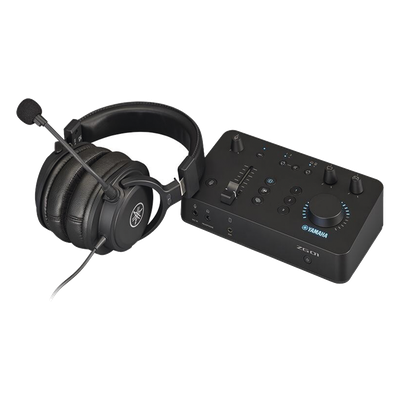 Kit de Audio para Gaming / Controlador de Mezcla + Auriculares / HDMI 2 Entradas/1 Salida / USB / DSP con Efectos de Voz